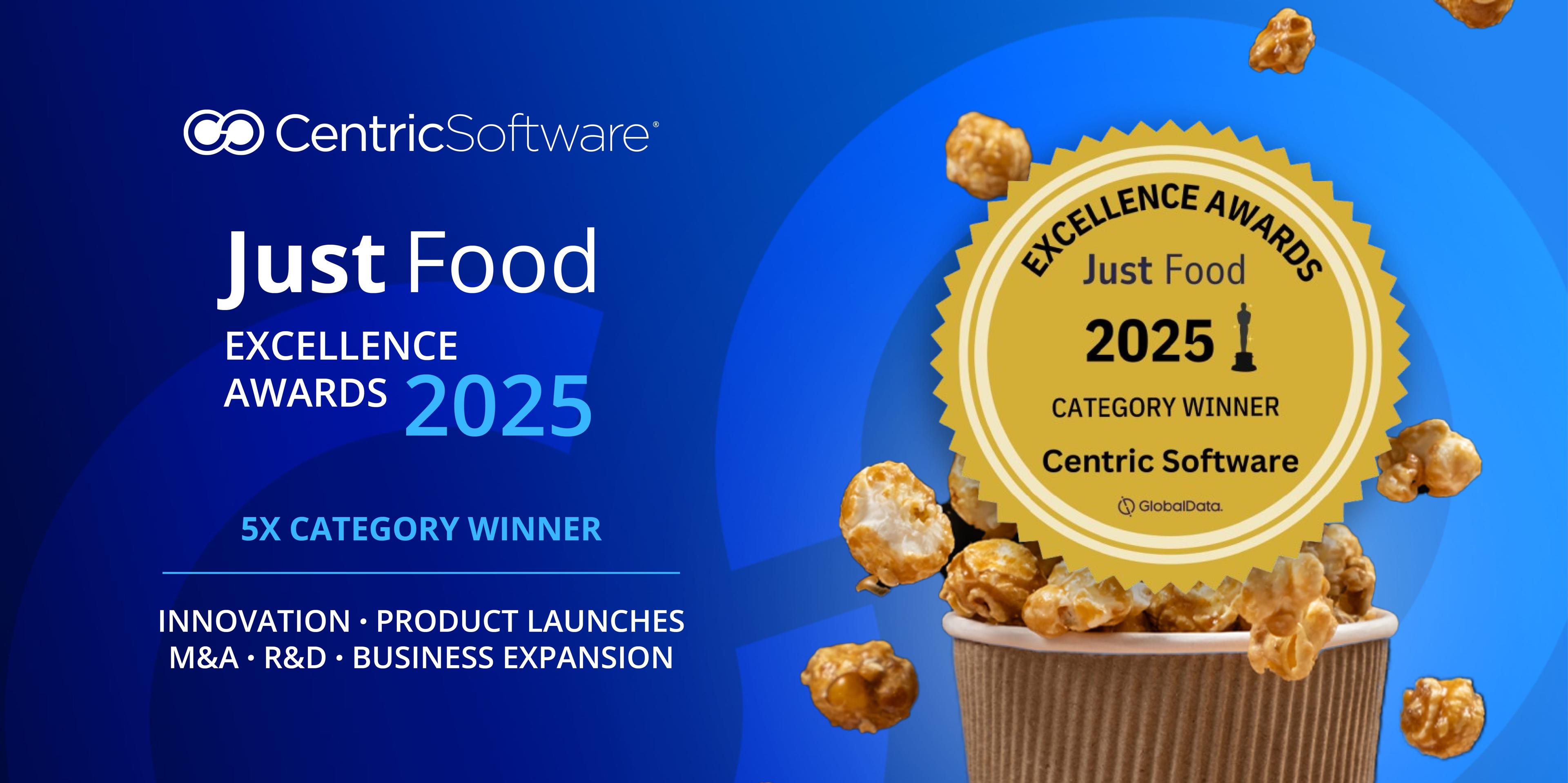 Centric Software Has Won Just Food Excellence Awards for the Third Year in a Row Featured